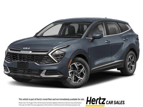 Gravity Gray 2025 Kia Sportage LX