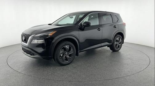 Super Black 2025 Nissan Rogue SV