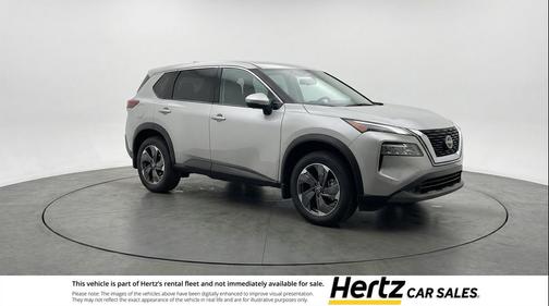 Brilliant Silver Metallic 2025 Nissan Rogue SV