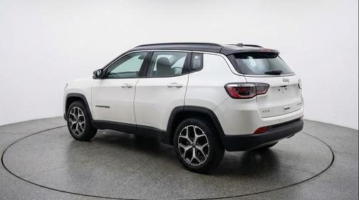 Bright White Clearcoat 2025 Jeep Compass Limited