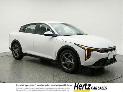 Snow White Pearl 2025 Kia K4 LXS