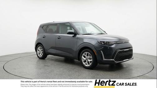 Gravity Gray 2025 Kia Soul LX