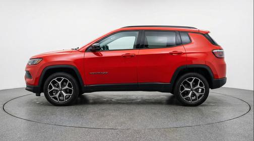 Red Hot Pearlcoat 2025 Jeep Compass Limited