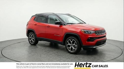 Red Hot Pearlcoat 2025 Jeep Compass Limited