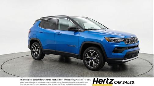 Hydro Blue Pearlcoat 2025 Jeep Compass Limited