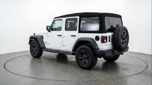 Bright White Clearcoat 2023 Jeep Wrangler Sport