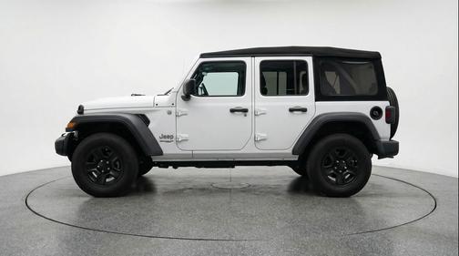 Bright White Clearcoat 2023 Jeep Wrangler Sport
