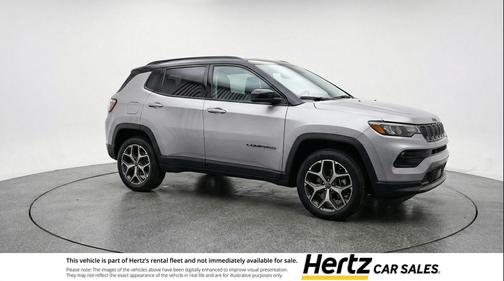 Silver Zynith Metallic Clearcoat 2025 Jeep Compass Limited