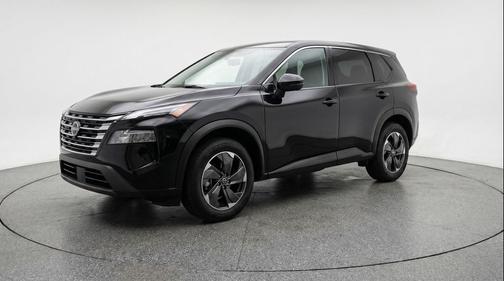 Super Black 2025 Nissan Rogue SV