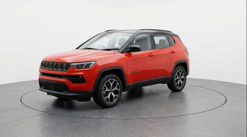 Red Hot Pearlcoat 2025 Jeep Compass Limited