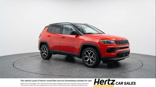 Red Hot Pearlcoat 2025 Jeep Compass Limited