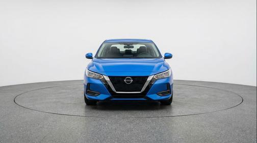 Electric Blue Metallic 2025 Nissan Sentra SV