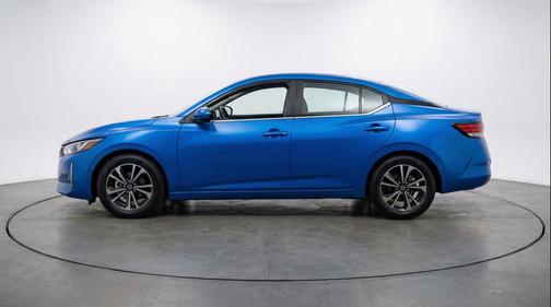 Electric Blue Metallic 2025 Nissan Sentra SV