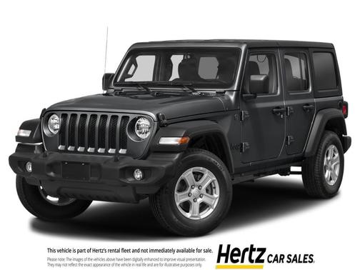 Gray 2023 Jeep Wrangler Sport