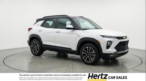 Summit White 2025 Chevrolet Trailblazer LT