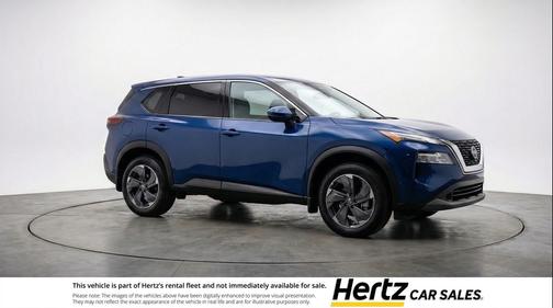 Deep Ocean Blue Pearl 2025 Nissan Rogue SV