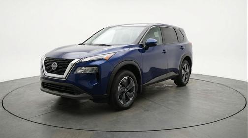 Deep Ocean Blue Pearl 2025 Nissan Rogue SV