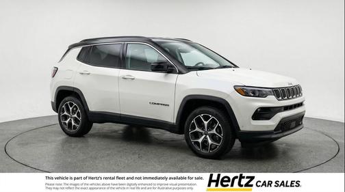Bright White Clearcoat 2025 Jeep Compass Limited