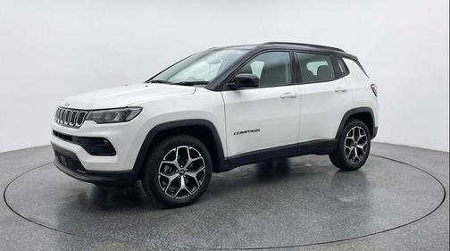 Bright White Clearcoat 2025 Jeep Compass Limited