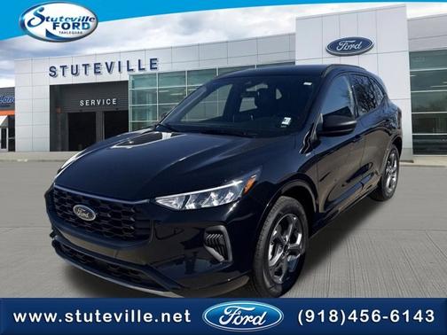 AGATE BLACK METALLIC 2023 Ford Escape ST-LINE