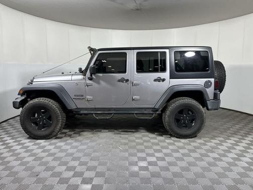 Billet Silver Metallic Clearcoat 2016 Jeep Wrangler Unlimited Sport