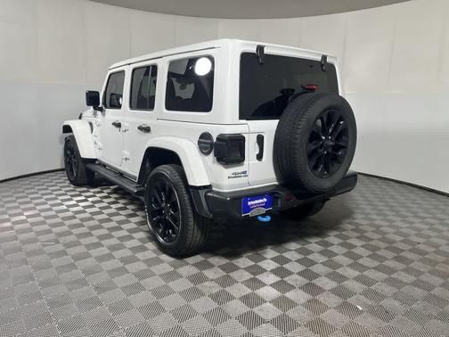 Bright White Clearcoat 2023 Jeep Wrangler 4xe Sahara
