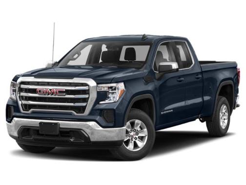 Pacific Blue Metallic 2021 GMC Sierra 1500 SLE