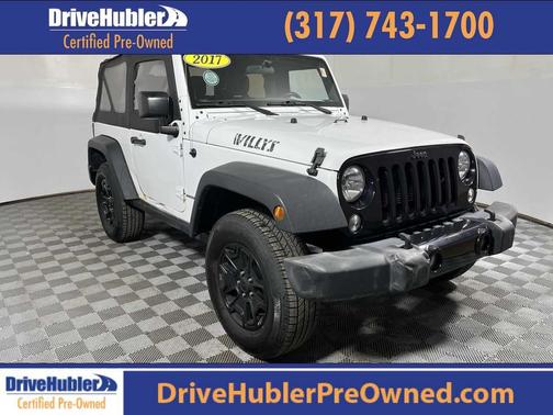Bright White Clearcoat 2017 Jeep Wrangler Willy Wheeler 4x4