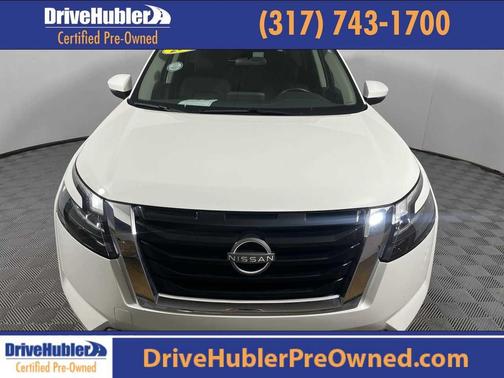 Glacier White 2025 Nissan Pathfinder SV 4WD