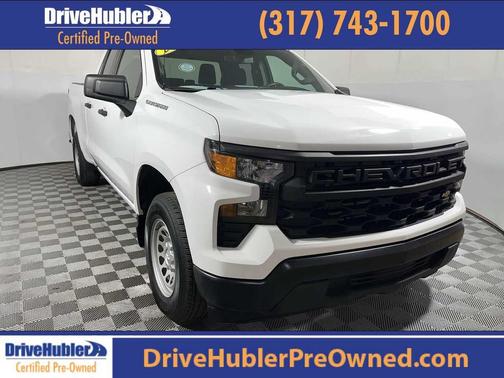 Summit White 2023 Chevrolet Silverado 1500 WT