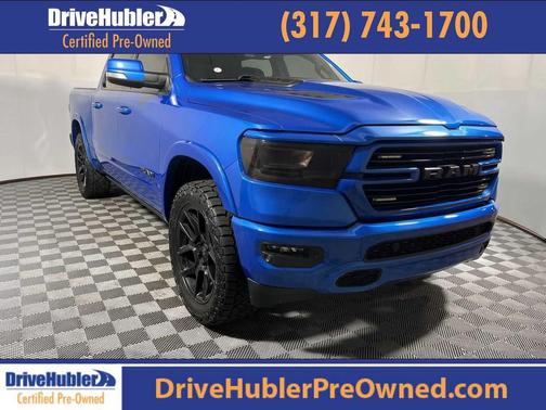 Hydro Blue Pearlcoat 2022 RAM 1500 Laramie