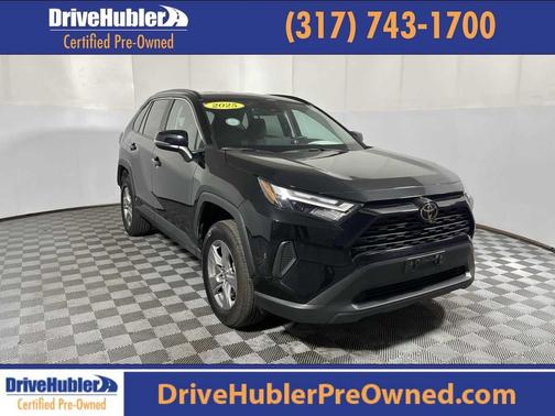 Midnight Black Metallic 2025 Toyota RAV4 XLE
