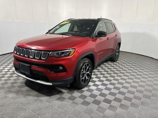Red Hot Pearlcoat 2025 Jeep Compass Limited