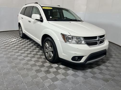 White 2012 Dodge Journey Crew