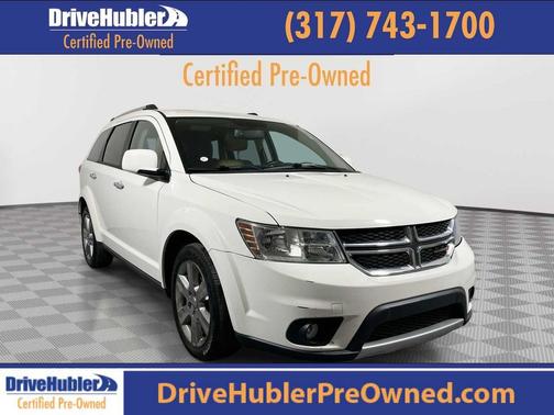 White 2012 Dodge Journey Crew