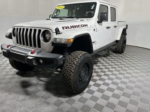 Bright White Clearcoat 2021 Jeep Gladiator Rubicon