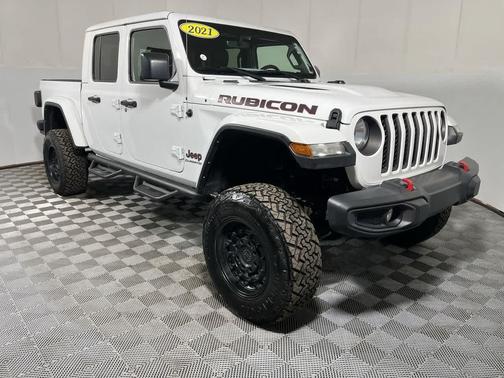 Bright White Clearcoat 2021 Jeep Gladiator Rubicon