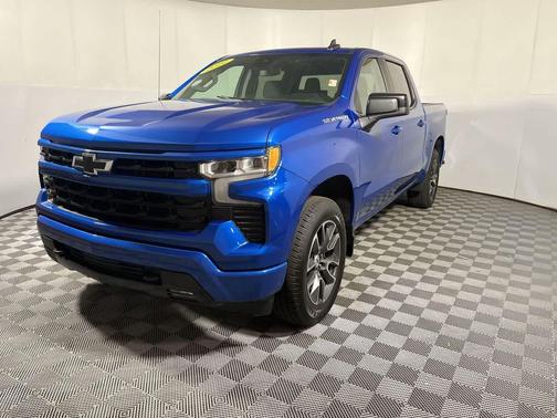 Glacier Blue Metallic 2022 Chevrolet Silverado 1500 RST