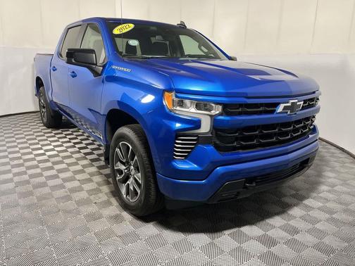 Glacier Blue Metallic 2022 Chevrolet Silverado 1500 RST
