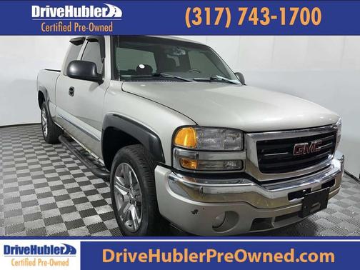 Silver Birch Metallic 2006 GMC Sierra 1500 SLT Extended Cab
