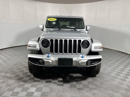 Silver Zynith Clearcoat 2023 Jeep Wrangler 4xe Sahara High Altitude