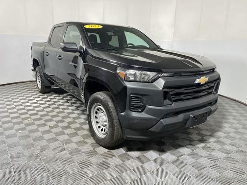 Black 2023 Chevrolet Colorado WT