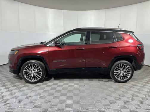 Velvet Red Pearlcoat 2022 Jeep Compass Limited