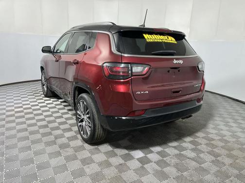 Velvet Red Pearlcoat 2022 Jeep Compass Limited