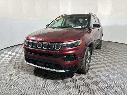 Velvet Red Pearlcoat 2022 Jeep Compass Limited