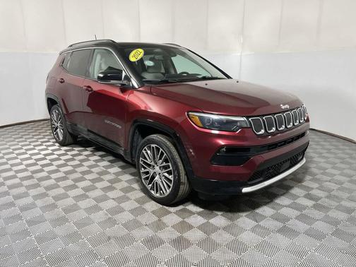 Velvet Red Pearlcoat 2022 Jeep Compass Limited