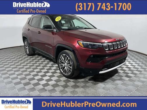 Velvet Red Pearlcoat 2022 Jeep Compass Limited