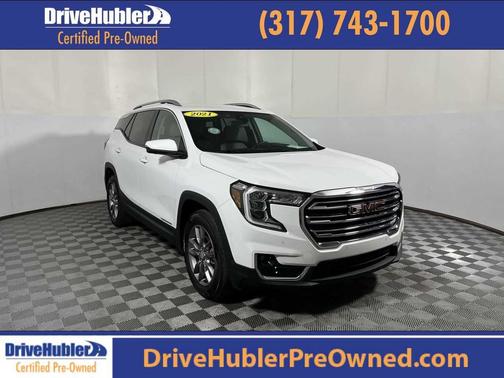 Summit White 2023 GMC Terrain SLT