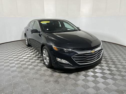 Mosaic Black Metallic 2021 Chevrolet Malibu FWD LT