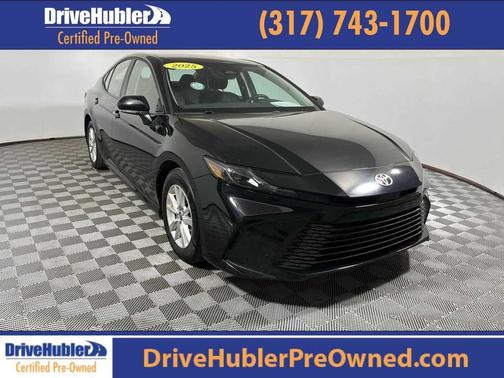 Midnight Black Metallic 2025 Toyota Camry LE